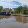 The value of these lovely waterside houses in Market Drayton would rocket if we could catch a few more specimen gugdeon there.