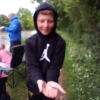 New member SoTo (Toby Soper) with his first Society fish which weighed in at 5.7g when he caught it at Grove Church on the Grand Union Canal in May 2024. (Sorry about the photo quality, SoTo!)