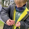 HoJo (Joe Hooper) with the first gudgeon caught with his new Daiwa pole sourced by Luton AC and CRT Angling, GUC Ivinghoe, December 2024. HoJo battled through the session with what we all thought was a sprained wrist but a later visit to A&E showed that it was a fracture not a sprain - the things we do for GUGGS!