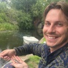 WiAn (Andrew Williams) with his first Society fish for almost 15 years, caught at the Wilstone gudgeon stream of the Aylesbury Arm in July 2025.