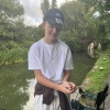 Another new young member - RuFi (Findlay Russell) joined us when he caught this, the first of many gudgeon at Wilstone